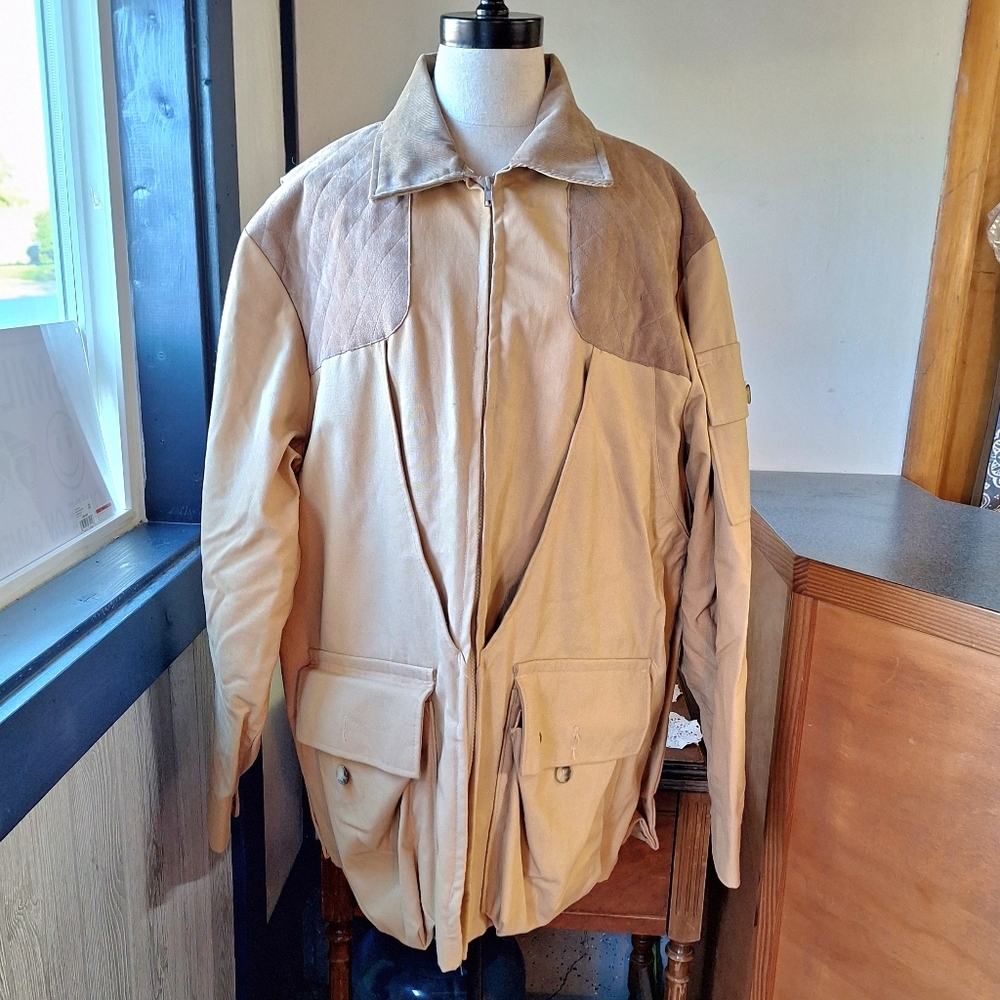 Vintage 10X 1970s Canvas Hunting Jacket, Large Chest 42-44